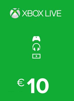 Obal hry Xbox Live Card 10€